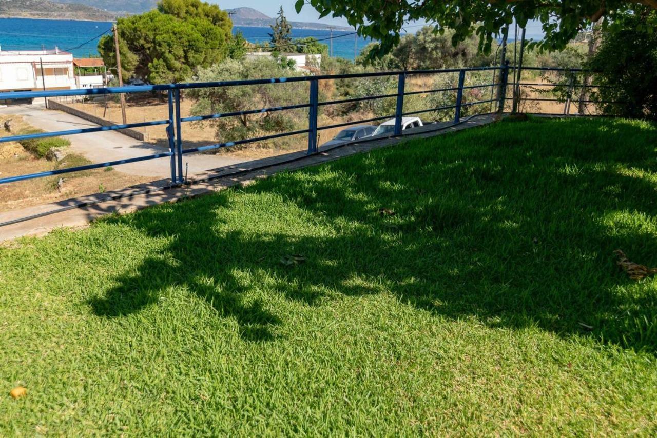 Seaview Flat Steps To The Beach Karavostasi  ภายนอก รูปภาพ