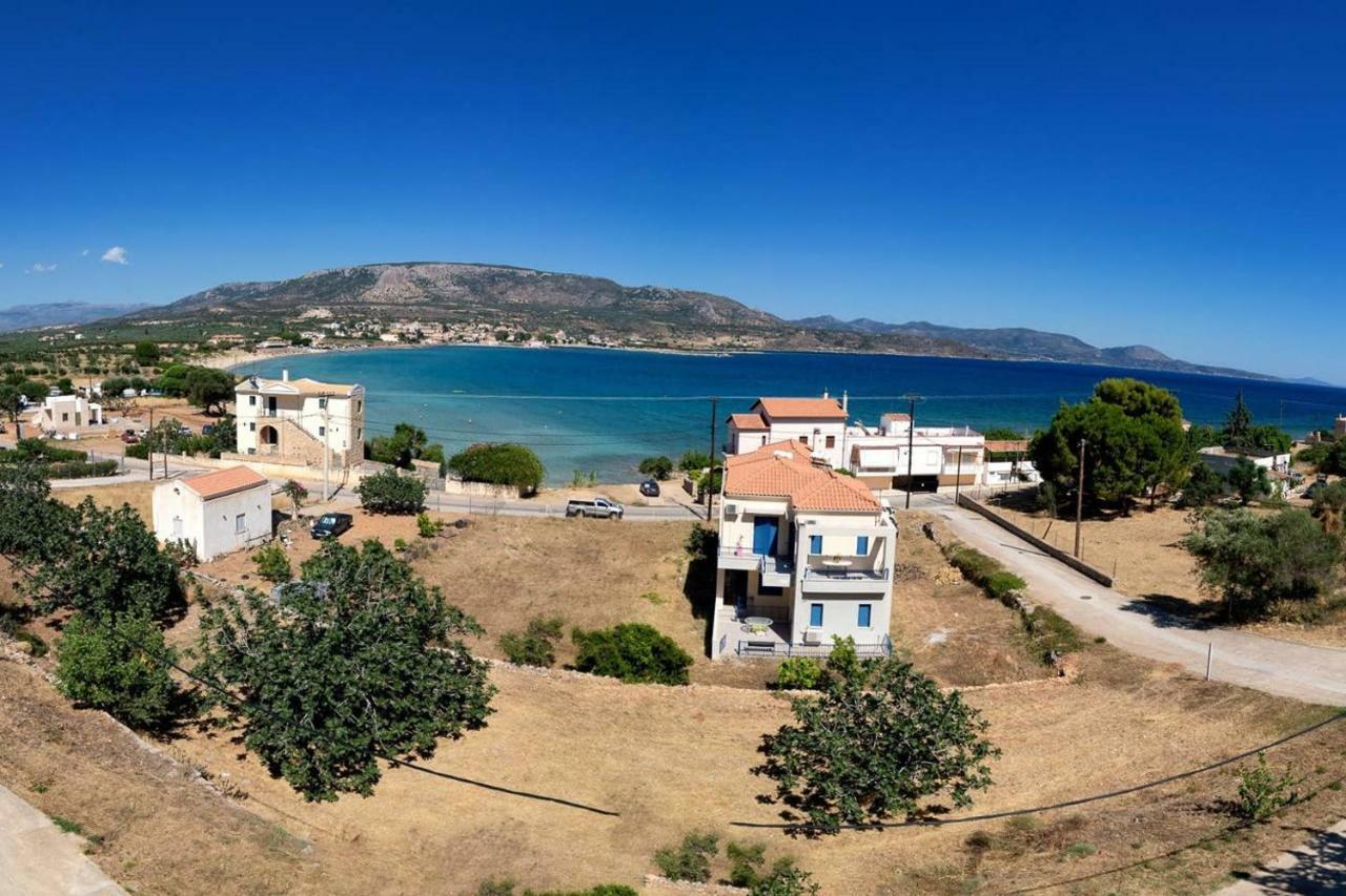 Seaview Flat Steps To The Beach Karavostasi  ภายนอก รูปภาพ